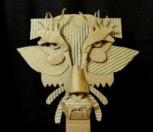 Cardboard Mask 